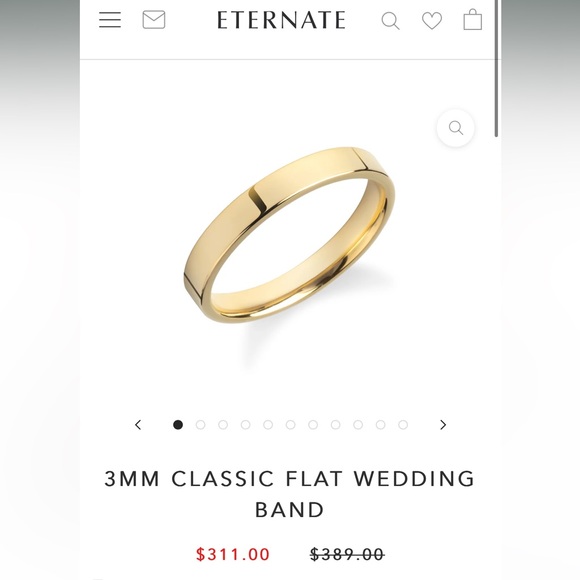 BRAND NEW 14K SOLID GOLD PURITY PROMISE RING SIZE 7 - Picture 5 of 7